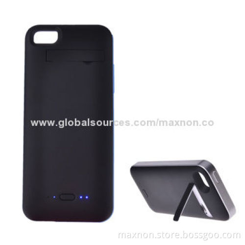 External Back Battery Case for iPhone 5/5C/5S, 3-in-1 with Changeable Faceplate